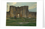 Porte de la Reine at Aigues-Mortes, 1867 by Frédéric Bazille