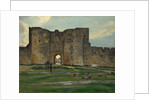 Porte de la Reine at Aigues-Mortes, 1867 by Frédéric Bazille