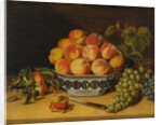 Still Life: Peaches and Grapes, ca. 1825 by John Archibald Woodside