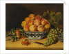 Still Life: Peaches and Grapes, ca. 1825 by John Archibald Woodside