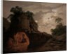 Virgil's Tomb by Moonlight, with Silius Italicus Declaiming, 1779 by Joseph Wright of Derby