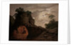 Virgil's Tomb by Moonlight, with Silius Italicus Declaiming, 1779 by Joseph Wright of Derby