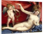 Venus and Cupid, 1520s by Lorenzo Lotto