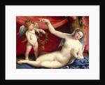 Venus and Cupid, 1520s by Lorenzo Lotto