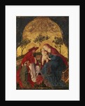 Virgin and Child with a Donor Presented by Saint Jerome, ca. 1450 by Master of the Munich Bavarian Panels