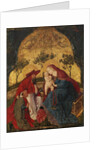 Virgin and Child with a Donor Presented by Saint Jerome, ca. 1450 by Master of the Munich Bavarian Panels