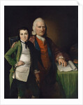Cadwallader Colden and His Grandson Warren De Lancey, ca. 1772 by Matthew Pratt