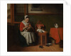 The Lacemaker, ca. 1656 by Nicolaes Maes