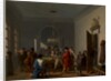The Billiard Room, after 1810 by Nicolas Antoine Taunay