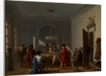 The Billiard Room, after 1810 by Nicolas Antoine Taunay