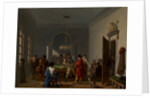 The Billiard Room, after 1810 by Nicolas Antoine Taunay