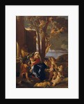 The Holy Family with Saint John the Baptist, ca. 1627 by Nicolas Poussin