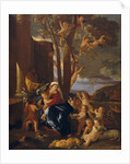 The Holy Family with Saint John the Baptist, ca. 1627 by Nicolas Poussin