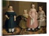 The Alling Children, ca. 1839 by Oliver Tarbell Eddy
