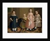 The Alling Children, ca. 1839 by Oliver Tarbell Eddy