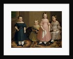 The Alling Children, ca. 1839 by Oliver Tarbell Eddy