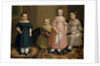 The Alling Children, ca. 1839 by Oliver Tarbell Eddy