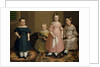 The Alling Children, ca. 1839 by Oliver Tarbell Eddy
