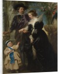 Rubens, His Wife Helena Fourment, and Their Son Frans, ca. 1635 by Peter Paul Rubens