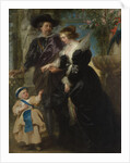 Rubens, His Wife Helena Fourment, and Their Son Frans, ca. 1635 by Peter Paul Rubens