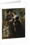 Rubens, His Wife Helena Fourment, and Their Son Frans, ca. 1635 by Peter Paul Rubens