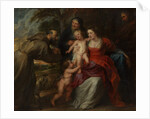 The Holy Family with Saints Francis and Anne and the Infant Saint John the Baptist, 1630s by Peter Paul Rubens