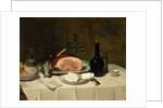 Still Life with Ham, 1870s by Philippe Rousseau