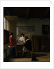 The Visit, ca. 1657 by Pieter de Hooch