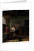 The Visit, ca. 1657 by Pieter de Hooch