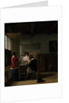 The Visit, ca. 1657 by Pieter de Hooch