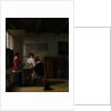 The Visit, ca. 1657 by Pieter de Hooch