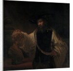 Aristotle with a Bust of Homer, 1653 by Rembrandt Harmensz van Rijn