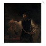 Aristotle with a Bust of Homer, 1653 by Rembrandt Harmensz van Rijn