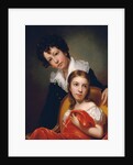 Michael Angelo and Emma Clara Peale, ca. 1826 by Rembrandt Peale