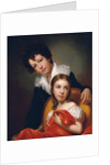 Michael Angelo and Emma Clara Peale, ca. 1826 by Rembrandt Peale