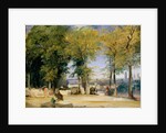 View near Rouen, ca. 1825 by Richard Parkes Bonington