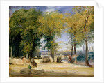 View near Rouen, ca. 1825 by Richard Parkes Bonington