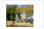View near Rouen, ca. 1825 by Richard Parkes Bonington