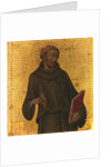 Saint Francis, 1450s by Sano di Pietro