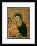 Madonna and Child with Saints John the Baptist, Jerome, Peter Martyr…, ca. 1425-before ca. 1467 by Sano di Pietro