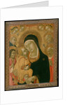 Madonna and Child with Saints John the Baptist, Jerome, Peter Martyr…, ca. 1425-before ca. 1467 by Sano di Pietro