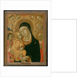 Madonna and Child with Saints John the Baptist, Jerome, Peter Martyr…, ca. 1425-before ca. 1467 by Sano di Pietro