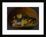 Still Life Fruit and Wine Glass, 1865-70 by Severin Roesen