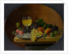Still Life Fruit and Wine Glass, 1865-70 by Severin Roesen