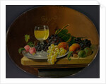Still Life Fruit and Wine Glass, 1865-70 by Severin Roesen