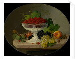 Still Life with Strawberries in a Compote, 1865-70 by Severin Roesen