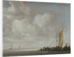 Calm Sea, after 1640 by Simon de Vlieger