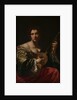 Woman Playing a Guitar, ca. 1618 by Simon Vouet
