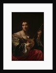 Woman Playing a Guitar, ca. 1618 by Simon Vouet