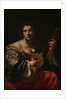 Woman Playing a Guitar, ca. 1618 by Simon Vouet